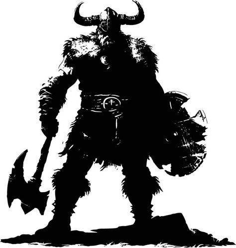 AI generated Silhouette viking warrior in mmorpg game black color only Viking Silhouette, Mmorpg Games, Game Black, Tree Saw, Viking Warrior, Heart Tree, Cityscape Photos, Logo Banners, Nature Backgrounds