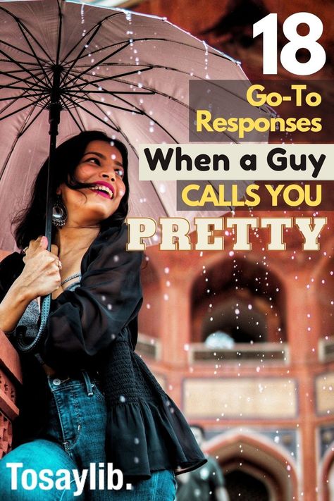 We all know that true beauty lies on the inside, but it doesn’t hurt to be called pretty every now and then, especially by a cute guy who you like. It can sometimes catch you off guard, so can you confidently claim you know what to say when a guy calls you pretty? #whenaguycallsyoupretty What A Guy Means When He Calls You Pretty, What To Say When A Guy Calls You Cute, How To Respond When Someone Calls You Pretty, What To Say When Someone Calls You Cute, What Does It Mean When A Guy Calls You Pretty, How To Call A Guy Cute, How To Say No To A Guy Politely, How To Ask A Guy To Be Your Boyfriend, Close Calls