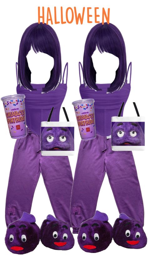 Grimace Costume, Easy Halloween Costumes, Easy Halloween, Halloween Costume, Halloween Costumes, Halloween