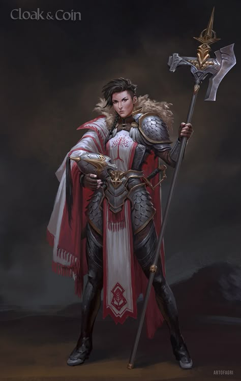 Female Paladin Dnd, Paladin Rpg, Evil Paladin, Rpg Paladin, Paladin Character Art, Oathbreaker Paladin, Paladin Dnd, Paladin Armor, Dnd Paladin