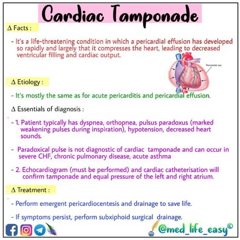 Cardiac Tamponade, Nursing Flashcards, Pericardial Effusion, Nurse Rock, Flash Card, Cardiology, Medical Education, Paramedic, X Ray