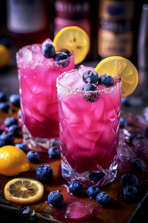 Bourbon Fizz, Whiskey Lemonade, Whiskey Ice, Lemonade Cocktail, Seltzer Water, Blueberry Lemonade, Cooking For One, Lemon Blueberry, Refreshing Cocktails