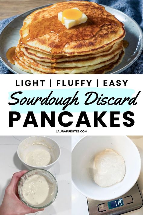 fluffy sourdough discard pancakes Sourdough Discard Pancakes, Discard Pancakes, Sourdough Pancakes Recipe, Easy Pancake Recipe, Easy Pancake, Sourdough Pancakes, Sourdough Starter Discard Recipe, Pancake Recipe Easy, Sourdough Discard