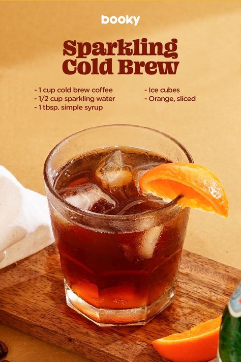 Brew Coffee Recipe, Barista Recipe, Best Cold Brew Coffee, Homemade Recipe Books, Cold Brew Coffee Recipe, Iced Drinks Recipes, Tea Drink Recipes, Resep Smoothie, Homemade Cookbook