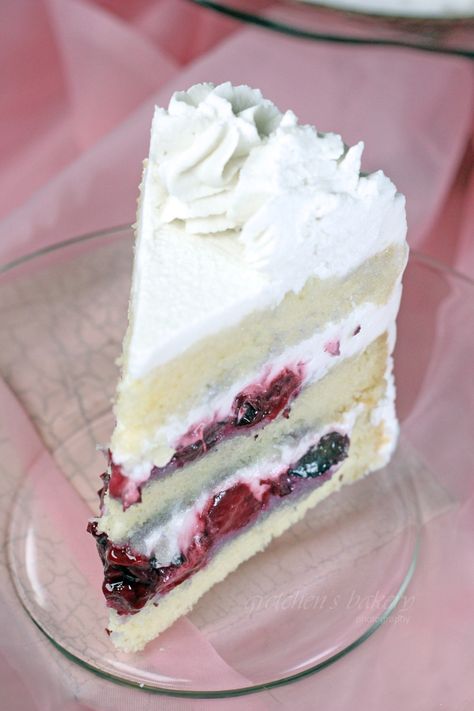 Vegan Genoise Sponge, Dairy Free Chantilly Cake, Vegan Chantilly Cake, Vegan Chantilly Cream, Vegan White Cake, Genoise Sponge Cake Recipe, Cassata Cake Recipe, Mixed Berry Compote, Chantilly Cake Recipe