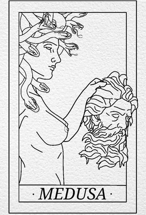 Aphrodite Drawing, Medusa Tattoo Design, Medusa Tattoo, Tattoo Design Book, Soyut Sanat Tabloları, Simplistic Tattoos, Coloring Book Art, Tattoo Flash, Tattoo Design Drawings