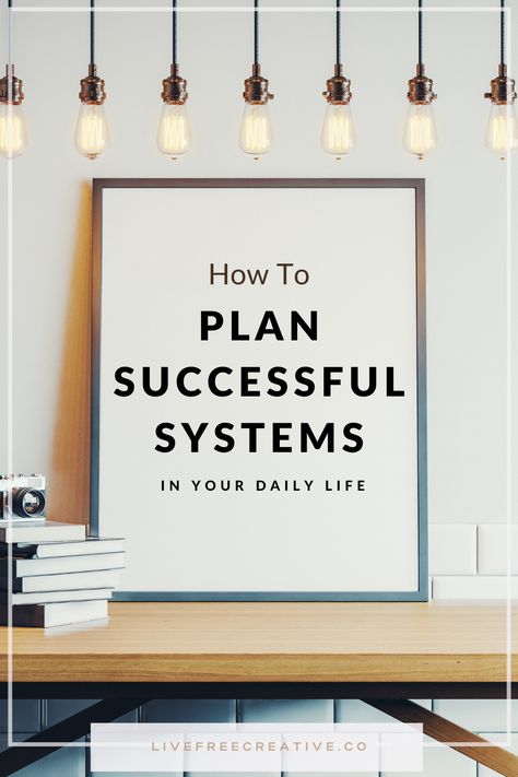 This is how to plan and implement sytems in your life in a variety of areas. Firstly, I talk about how to recognize a system and it helps change it, how to make new ones that align with your goals and desired lifestyle and how to make them a regular part of you and your families life. Start by Choosing a goal. Then create a system to support the successful follow through of the lifestyle you want to lead. How To Create A Life Plan, Systems For Life, Creating A System, Create Systems Not Goals, Creating Systems Not Goals, How To Create Systems, Systemize Your Life, How To Make Goals, How To Plan Your Life