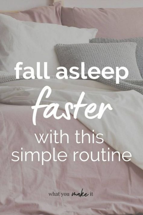 It happens more often than I'd like: I'll hop into bed - and suddenly, I'm AWAKE. Here's a women's bedtime routine for better sleep - tonight! Sleep Fast, Benefits Of Sleep, Nighttime Routine, Brush My Teeth, Text For Her, How To Get Better, Sleep Help, Night Time Routine, Fall Asleep Faster