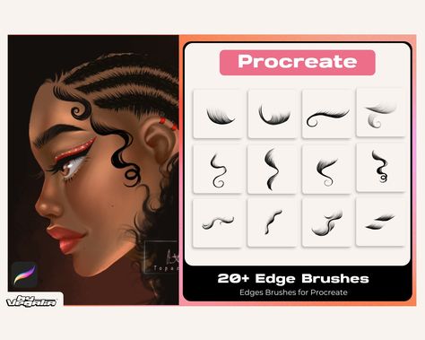 ✅⬆️CLICK THE LINK!!⬆️ Procreate Laid Edge Baby Hair Brush for Anime Art Painting! Learn how to paint realistic anime hair with this easy-to-follow tutorial. #animeart #procreate . #Edges_Hairstyles_Drawing #Hair_Edges_Drawing_Reference #How_To_Draw_Edges_On_Hair #Drawing_Edges_Hair Edges Hairstyles Drawing, Hair Edges Drawing Reference, How To Draw Edges On Hair, Edges Drawing Hair, How To Draw Edges Hair, How To Draw Edges, How To Do Edges, Edges Drawing, Drawing Methods