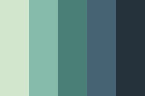 Cthulu River Color Palette River Colour Palette, Water Palette Color, Ocean Color Palette Colour Schemes, Water Palette, Underwater Color Palette, Lake Color Palette, River Color Palette, Sea Color Palette, Ocean Color Palette