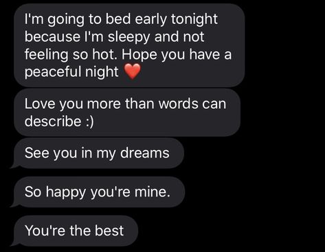 Sleep Messages For Him, Goodnight Cute Message, Night Texts For Him, Good Night Messages For Him Texts, Cute Ways To Say Goodnight Over Text, Motivation Text Messages, Good Night Text For Boyfriend, Good Night Message For Boyfriend, Cute Good Night Texts For Him