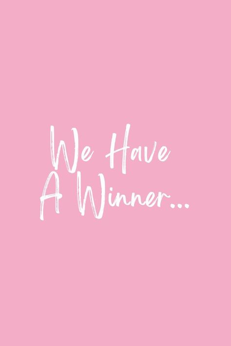 And The Winner Is Image, We Have A Winner Graphic, Facebook Giveaway Post Ideas, And The Winner Is, And The Winners Are Image, Nail Giveaway Ideas, Last Minute Opening Available, Giveaway Winner Template, Grow The Group Giveaway Graphic