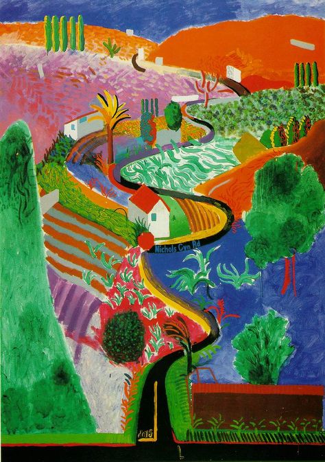 David Hockney – Photography will never equal painting! David Hockney Photography, David Hockney Landscapes, Texture Projects, David Hockney Paintings, David Hockney Art, Pop Art Movement, Art Teaching, English Artists, David Hockney