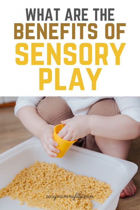 What Are The Benefits Of Sensory Play In Child Development? Sensory Play Benefits, Benefits Of Sensory Play, Baby Sensory Bottles, Toddler Sensory Bins, Multisensory Activities, Baby Sensory Play, Sensory Activities Toddlers, Toddler Sensory, Pre K Activities