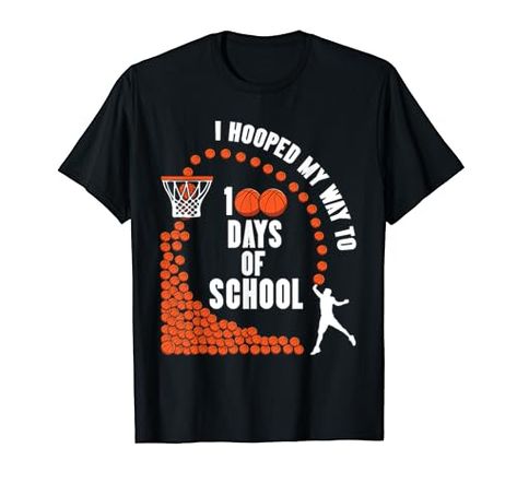 Sport Basketball Kid Happy 100th Day 100 Days Of School T-Shirt 100 Days Of School Shirt For Boys Sports, Basketball 100 Days Of School, School Countdown, Kids Valentine Boxes, 100 Day Of School Project, Valentine Boxes, School Costume, 100 Days Of School Shirt, Grand Kids