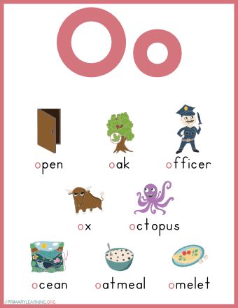 Recommended Workbook    

Beginning Sounds - Letter O 

This workbook is an excellent source for teaching kids the beginning sound of the letter O. Fun and engaging hands-on letter O activities, no-prep printable letter O worksheets, classroom visuals with colorful pictures, and literacy centers that kids will love.  

Available in three handwriting Letter O Words, O Activities, Teaching Short Vowel Sounds, Ae Words, Letter O Activities, Classroom Visuals, Sight Words Worksheets, Kindergarten Word Families, Fall Writing