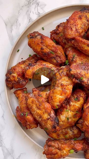 Erin Aronowitz on Instagram: "The BEST Oven Baked Wings out there! Honestly! I posted this recipe last year and so many of you have given it awesome reviews on⏰⏰ app, Instagram, and my website! They do not taste like buffalo wings. The combo of Old Bay, Sazon, and @franksredhot create a delicious and unique flavor! You can find this recipe on my blog www.spinachandbacon.com or by clicking the link in my bio @spinachandbacon Cooking Tips: You can bake these two different ways depending on time. The first way is to cook them at 400F for 40 minutes, then at 425F for 11-13 minutes. Cook them on the top rack. The second way is to cook them at 400F for 45 minutes, then 175F for 40 minutes. This way creates a slightly crispier wing, but it takes a little longer to make it. So, choose what Oven Baked Wings, Crispy Air Fryer Chicken Wings, Baked Wings Oven, Buffalo Wings Recipe, Crispy Air Fryer Chicken, Butter Chicken Recipe Indian, Wings Recipes, Baked Wings, Crispy Wings