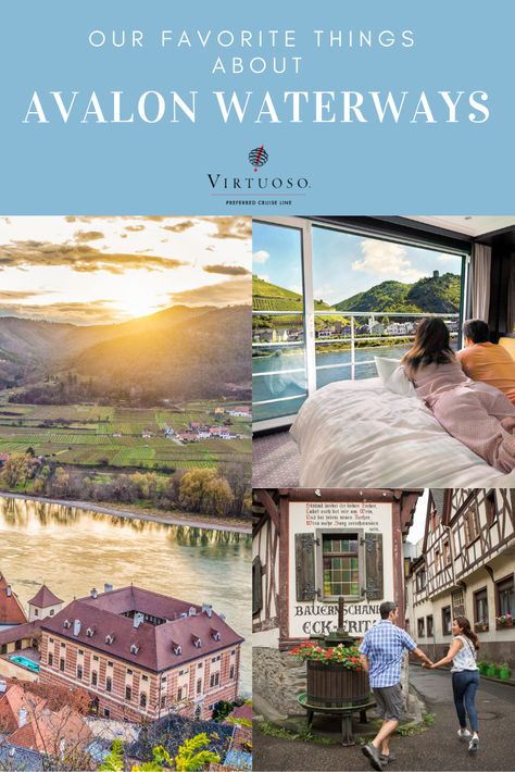 Fresh, modern, and innovative – these are just a few of the adjectives that Virtuoso travel advisors used when we asked them to describe Avalon Waterways. #virtuosotravel #AvalonWaterways #cruise #luxury #vacation #travel #cruising #rivercruise #Europe #traveltips Cruise Luxury, Avalon River Cruises In Europe, Avalon Waterways, European Holiday, Christmas Cruise, Rhine River Cruise, River Cruises In Europe, European River Cruises, Christmas Cruises