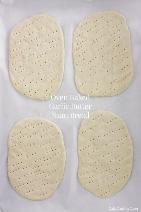 Oven Baked Garlic Butter Naan Bread Recipe | Daily Cooking Quest Oven Baked Naan Bread Recipe, Naan Bread Recipe Easy, Slow Cooker Ravioli Lasagna, Pork Crock, Slow Cooker Ravioli, Make Naan Bread, Slow Cooker Scalloped Potatoes, Slow Cooker Pork Tenderloin, Recipes With Naan Bread