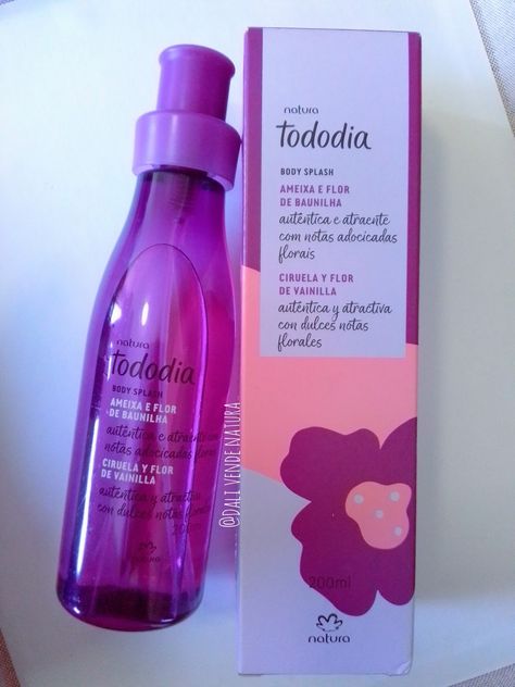 Tododia body Splash Ciruelas y flor de Vainilla natura Natura Todo Dia Body Splash, Body Splash Natura, Perfume Natura, Body Splash, Womens Fragrances, Fragrance, Skin Care, Skin, Makeup