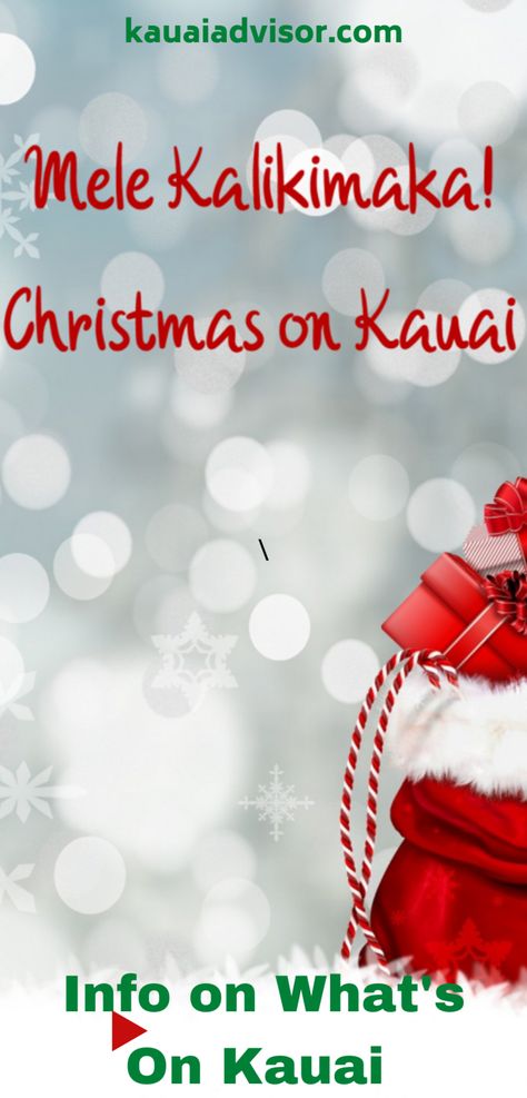 Christmas In Kauai, Lihue Kauai, Christmas Family Vacation, Honolulu City, Things To Do In Hawaii, Hawaii Christmas, Hawaii Holiday, Christmas Service, Xmas Dinner