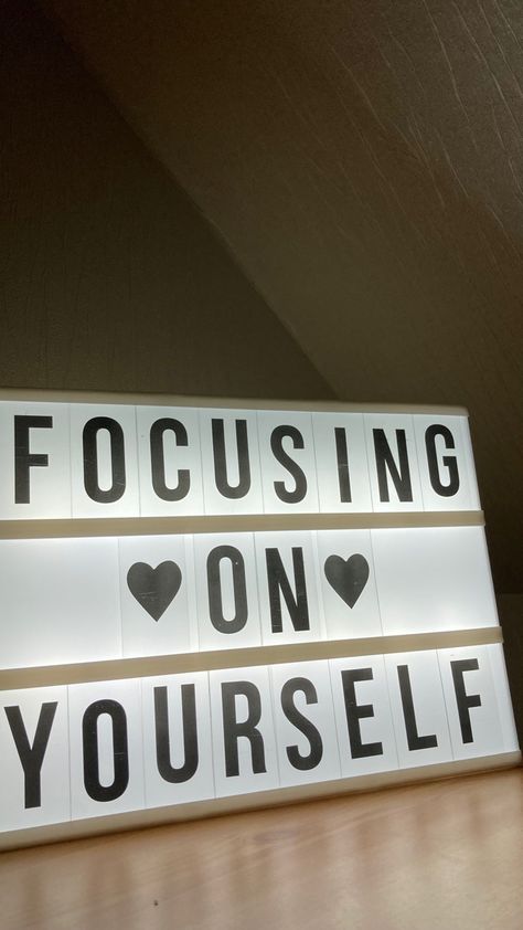 Focus on yourself Focusing On Yourself Aesthetic Pictures, Focus On Me, Krishna Painting, Focus On Yourself, Love Can, Focus On, Photo Studio, Hand Tattoos, Aesthetic Pictures