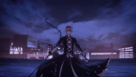 Ichigo Gif, Bleach Gif, Ichigo Bankai, Tensa Zangetsu, Ichigo Rukia, Gif Banners, Ichigo And Rukia, Discord Nitro, Sky Gif