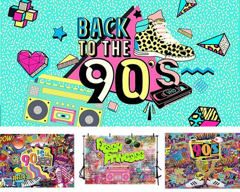 Okay, so you’re throwing a 90s-themed party – how fun! You’re going to need to decorate your house for it, and I’ve got the perfect 90s backdrop ideas. 90s Theme Bulletin Board Ideas, 90s Door Decorations, 90s School Theme, 90s Bulletin Board Ideas, 90s Theme Classroom Door, 90s Theme Bulletin Board, 90s Theme Classroom, 90s Backdrop Photoshoot, 90s Classroom