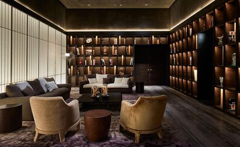 The Pavilia Hill offers respite from Hong Kong | Wallpaper* Private Lounge, Vip Room, Cellar Design, Lounge Lighting, Bar Interior, Lounge Design, Japanese Interior, Design Hotel, Hotel Interior