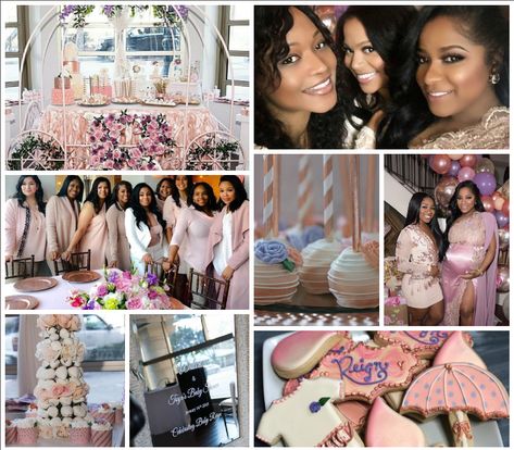 Inside Toya Wright’s Baby Shower – BellyitchBlog Celebrity Baby Shower, Celebrity Baby Showers, Rapper Lil Wayne, Baseball Dress, Toya Wright, Celebrity Birthdays, Rocker Tee, Kandi Burruss, Holly Madison