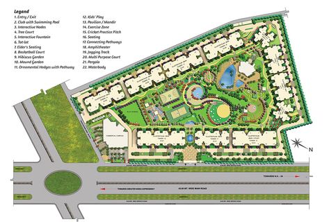 Site Layout Plan, Auditorium Architecture, Site Development Plan, Site Plan Design, Architecture Site Plan, Feature Wall Design, Modern Villa Design, Kerala House Design, Home Design Floor Plans