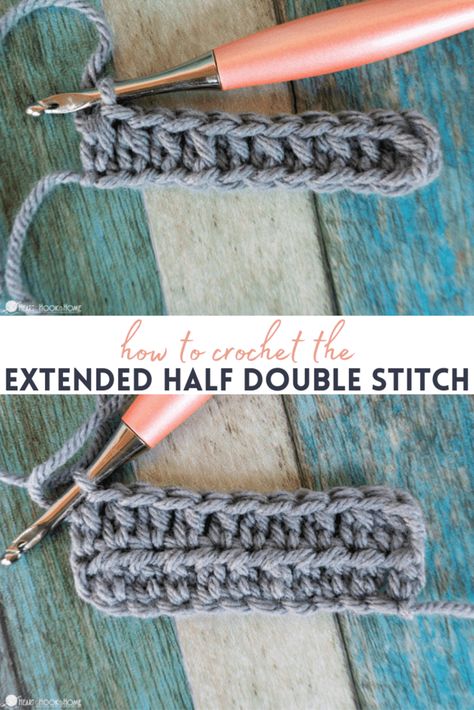 Crochet Half Double Stitch, Extended Half Double Crochet, Crochet Half Double Crochet, Crochet Washcloths, Crochet Cluster Stitch, Crochet Washcloth Pattern, Yarn Ideas, Half Double Crochet Stitch, Beginner Knitting Patterns