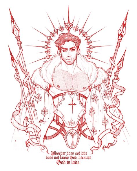 David Kawena, Male Art Men, God Is Love, Queer Art, Occult Art, Character Design Male, Gay Art, Male Art, Art Reference Poses