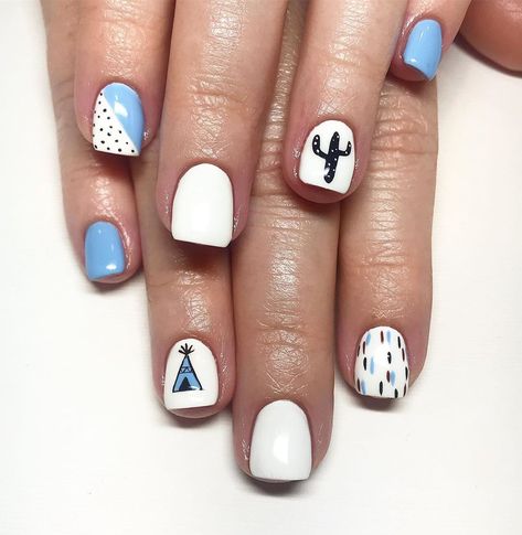 Cosmo Nails, Country Nail Designs, Rodeo Nails, Cowboy Nails, Western Nails, Country Nails, Manicure Nail Designs, Tiny Art, Minx Nails