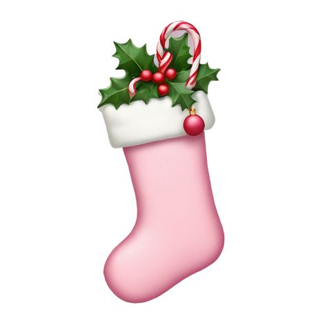 New Christmas Emojis, Cute Emojis Christmas, Cute Christmas Emojis, Pink Christmas Emoji, Stickers Aesthetic Christmas, Christmas Stickers Aesthetic, Girly Emojis, Ios Sticker, Christmas Emojis