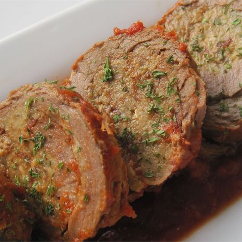 Bob's Slow Cooker Braciole Slow Cooker Christmas, Braciole Recipe, Flank Steak, How To Cook Steak, Chef Recipes, Italian Dishes, Freezer Meals, Cooker Recipes, Slow Cooker Recipes