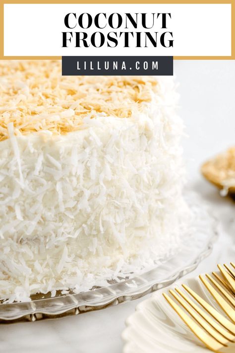 Coconut frosting adds a tropical twist to the classic cream cheese frosting, creating a fun and flavorful treat! #coconutfrosting #frosting #coconut Lil Luna Recipes, Cake Batter Truffles, Fair Recipes, Coconut Cream Frosting, Unique Diy Crafts, Coconut Poke Cakes, Coconut Cream Cheese, Caramel Truffles, Coconut Cream Cheese Frosting