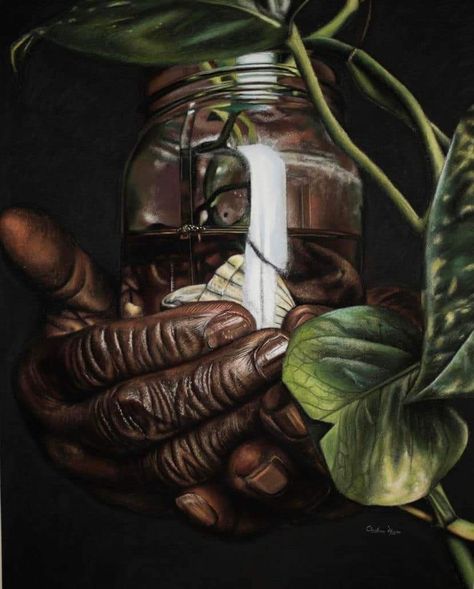 Black Herbalist Aesthetic, Black Herbalist, Hector Diaz, African Traditional Religions, Nigerian Artist, Folk Magic, His Style, Black Art Painting, Afrocentric Art