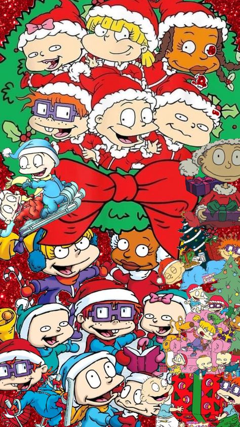 #chrismas #rugrats #90s #cartoon #christmasaesthetic Background Screensavers, America Flag Wallpaper, Rugrats Cartoon, 2000s Cartoons, Nickelodeon 90s, 90s Cartoon, Wallpaper Iphone Christmas, America Flag, Old Cartoons