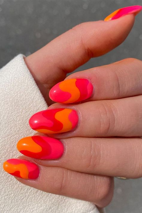 Nail Colours 2022, Summer Nail Colours, Summer Nails Colors Designs, Summer Nails Ideas, Pink Summer Nails, Summer Nail Colors, Nails Art Designs, Bright Summer Nails, Trendy Nail Art Designs