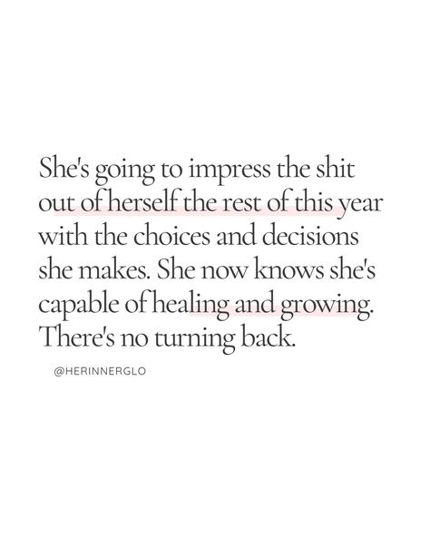 2024 isn’t over. This is your year to step into the woman you’ve always known you could be. There’s no turning back now—because you’re finally realizing just how capable you are. Healing, growing, and making choices that align with your highest self? That’s your new standard. And trust me, you’re about to impress the hell out of yourself with the moves you make. But here’s the truth, girl—you don’t have to do it alone. Your next level, that version of you who is fearless, confident,... Strong Fearless Woman Quotes, Being Confident In Yourself Quotes, Fearless Women Quotes, Making Choices, Do It Alone, Highest Self, Fearless Women, Self Confidence Quotes, Be Confident In Yourself