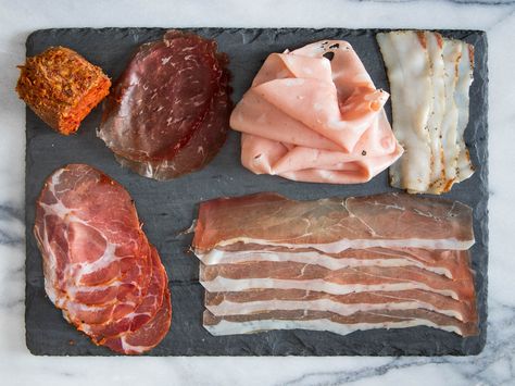 Salumi 101: Your Guide to Italy's Finest Cured Meats Peasant Food, Food Republic, Italian Meats, European Cuisine, Food Lab, Charcuterie Recipes, French Toast Easy, Serious Eats, Cured Meats