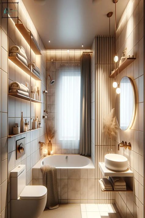 Best 40 Small Bathroom With Tub Ideas Small Bathroom With Tub Ideas, Bathroom With Tub Ideas, Tub Inspiration, Small Bathroom With Tub, Tiny Powder Room, Beautiful Bathroom Ideas, Master Suite Bedroom, Suite Bedroom, Tiny Bathroom Ideas