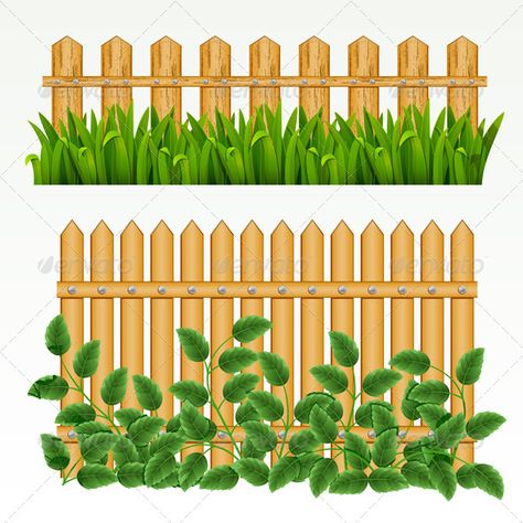 Border withfence and grass green. (can be repeated and scaled in any size) Hand Washing Poster, Flower Fence, Summer Vector, Grass Painting, Plantas Vs Zombies, Grass Decor, Yellow Daffodils, Floral Frame, Cartoon Background