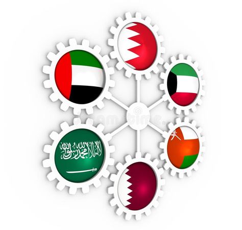 Cooperation Council for the Arab States of the Gulf members stock illustration Gulf Countries, Arab States, Arabic Dress, Floral Border Design, Arab Emirates, Floral Border, Bahrain, United Arab Emirates, Border Design