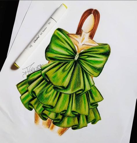 Fashion Dress Drawing Sketches Art, Emphasis Illustration, Emphasis Dress Illustration, Fashion Model Drawing, Fashion Illustration Poses, Fashion Illustration Tutorial, Fashion Illustration Collage, Fashion Design Books, Fashion Figure Drawing