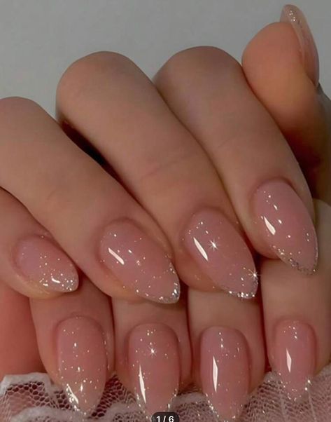 Long Oval Nails, Blue Prom Nails, Prom Nails Red, May Nails, Her Nails, Nails Prom, White Nail, Nagel Inspo, Oval Nails