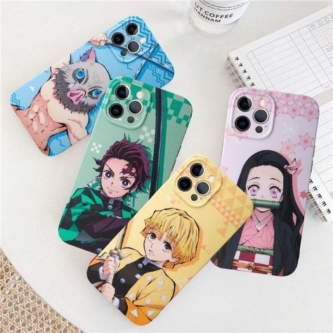 Demon Slayer Phone Case, Iphone Protector, Tokyo Ghoul Cosplay, Stylish Iphone Cases, Anime Demon Slayer, Anime Accessories, Fame Dr, 90s Anime, Kimetsu No Yaiba