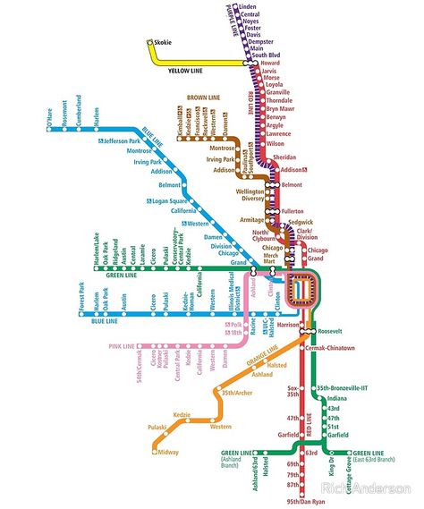 Chicago Trains Map Chicago Subway Map, Chicago Train Map, Shape Project, Chicago Train, Chicago Park, Dresden Files, Train Map, Chicago L, Project Theme