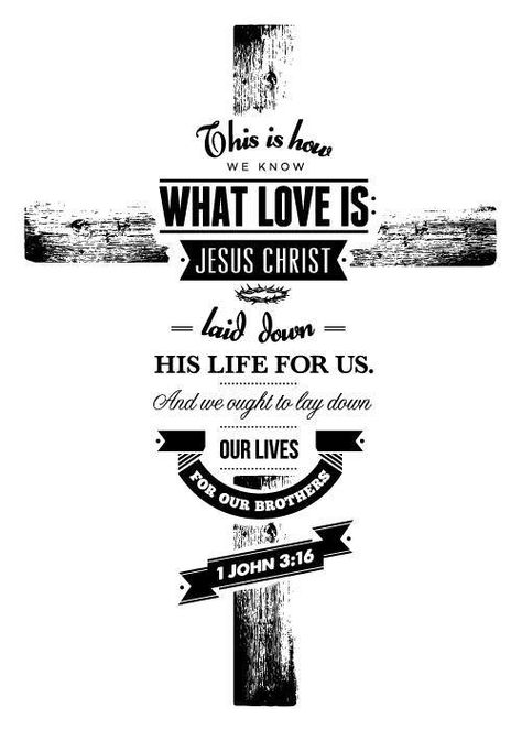 1 John 3:16 1 John 3 16, John 3 16, John 3, Favorite Bible Verses, Son Of God, 1 John, Verse Quotes, Christian Inspiration, Bible Verses Quotes